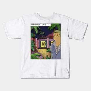 Retro Design The Villa Reasons People Kids T-Shirt